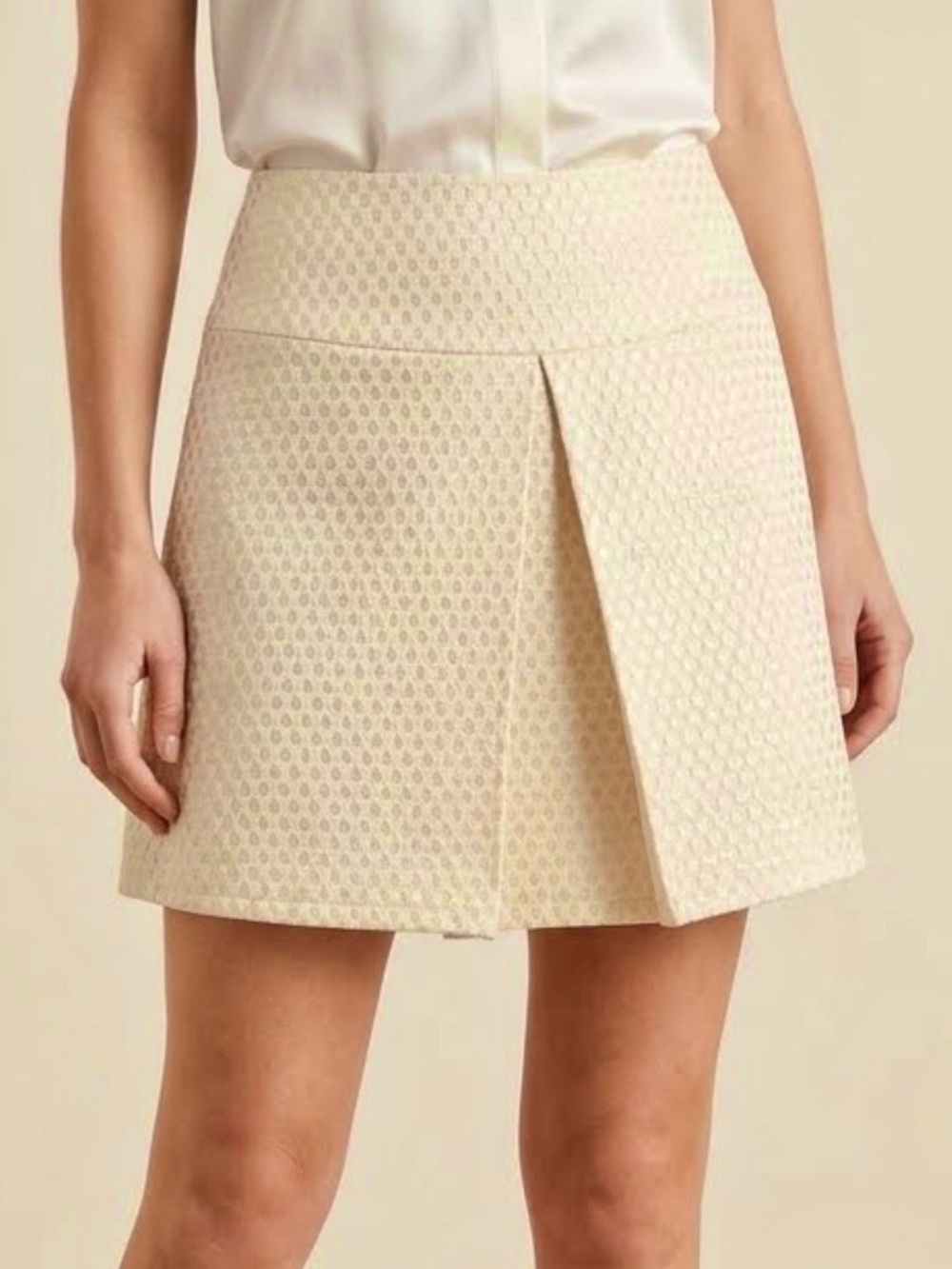 gold skirt size 10